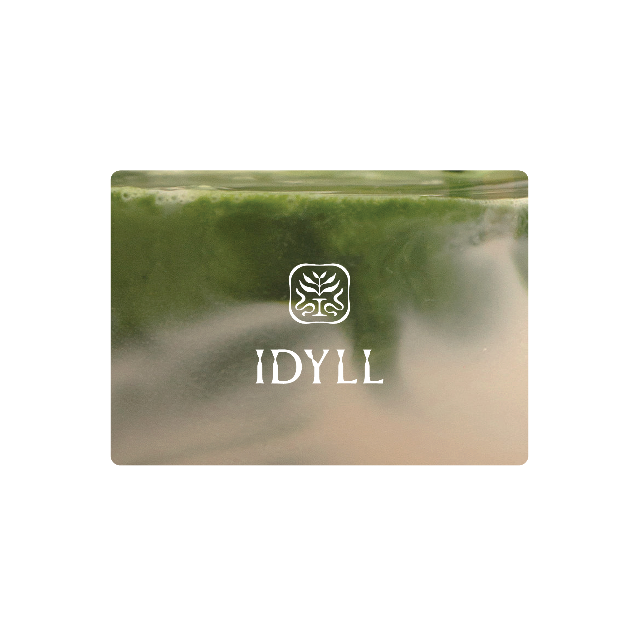 Digital gift card by Idyll