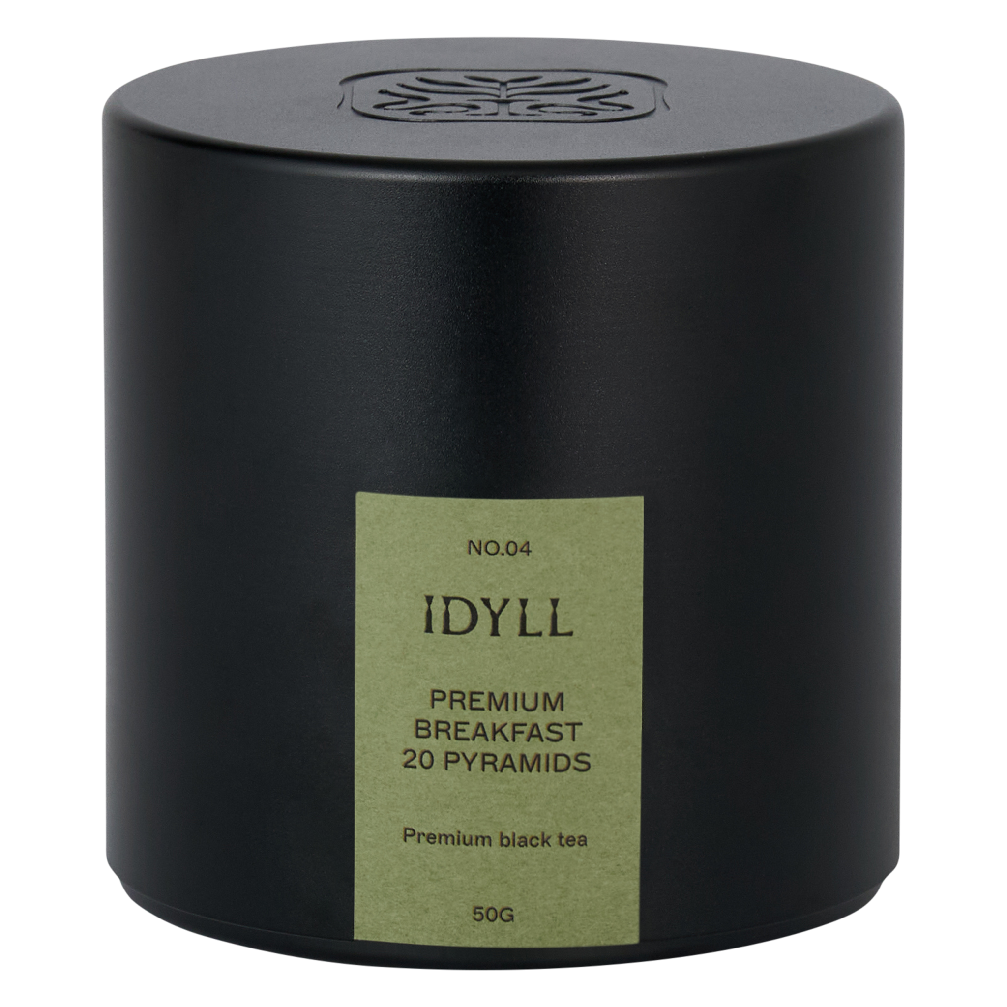 Premium English Breakfast tea bag capsule by Idyll