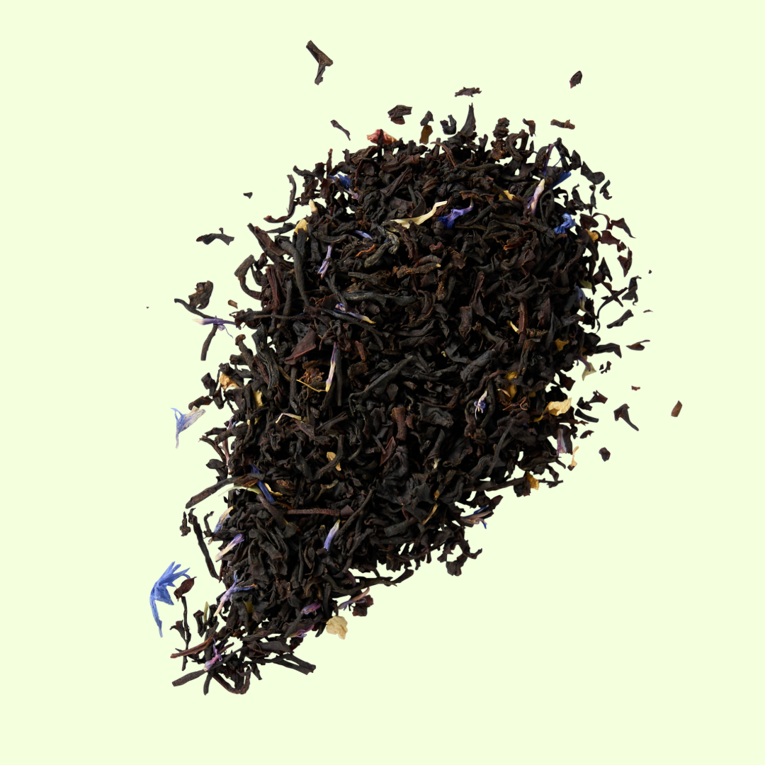 Organic French Earl Grey tea leaves by Idyll