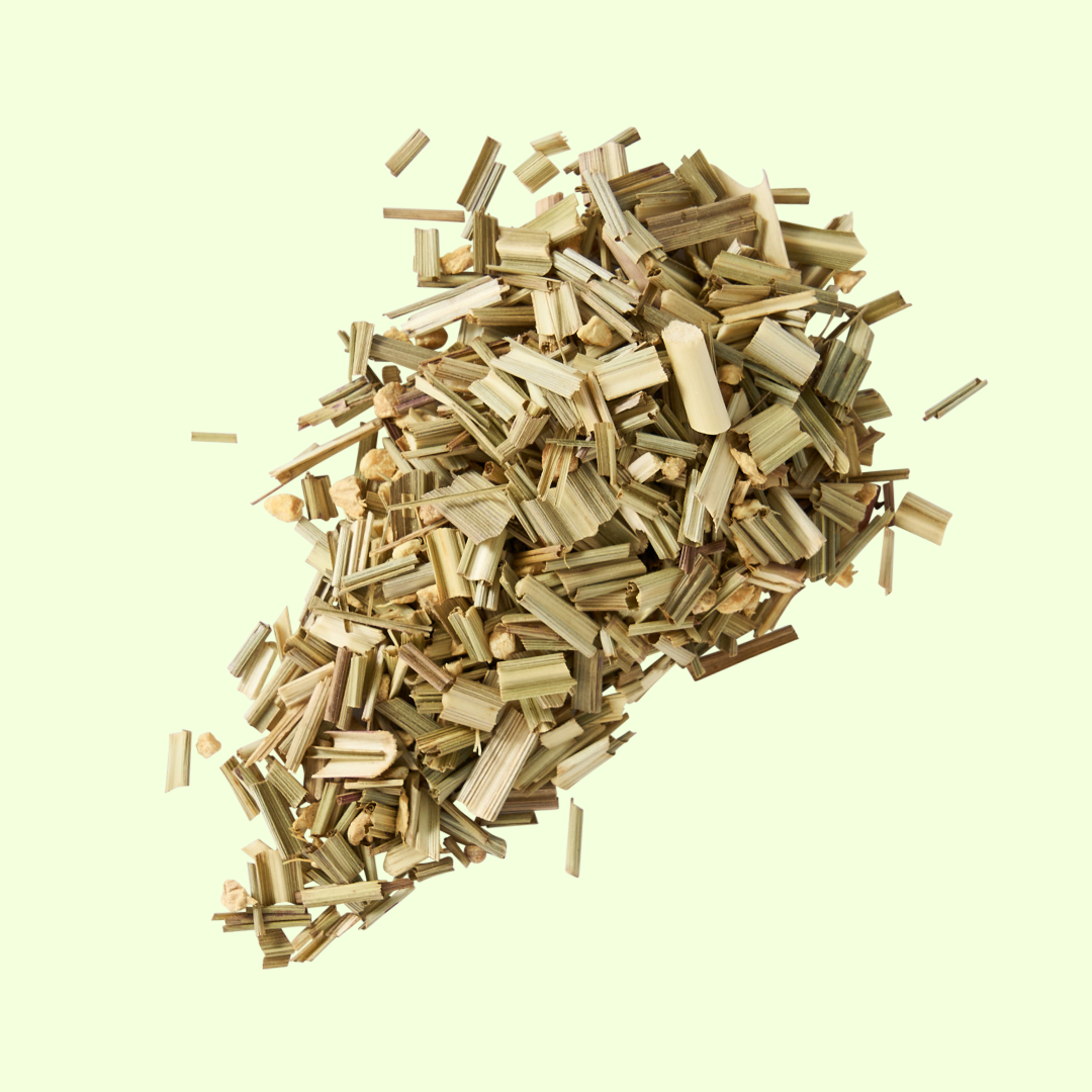 Organic Lemongrass and Ginger tea leaves by Idyll