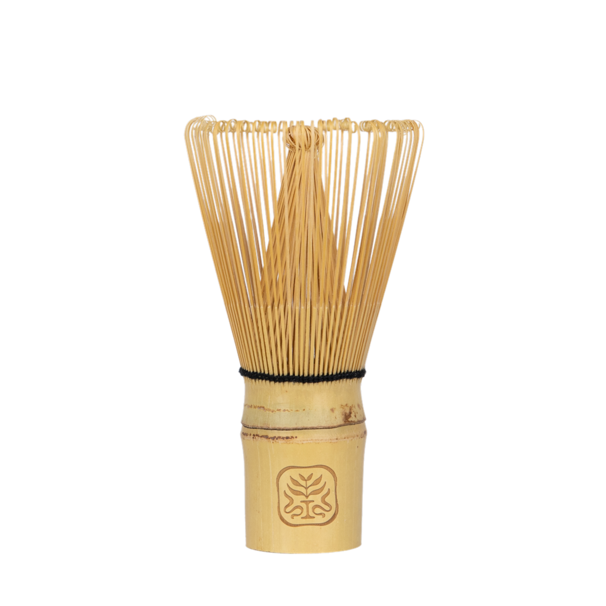 Traditional Japanese bamboo matcha chasen whisk with Idyll brandmark