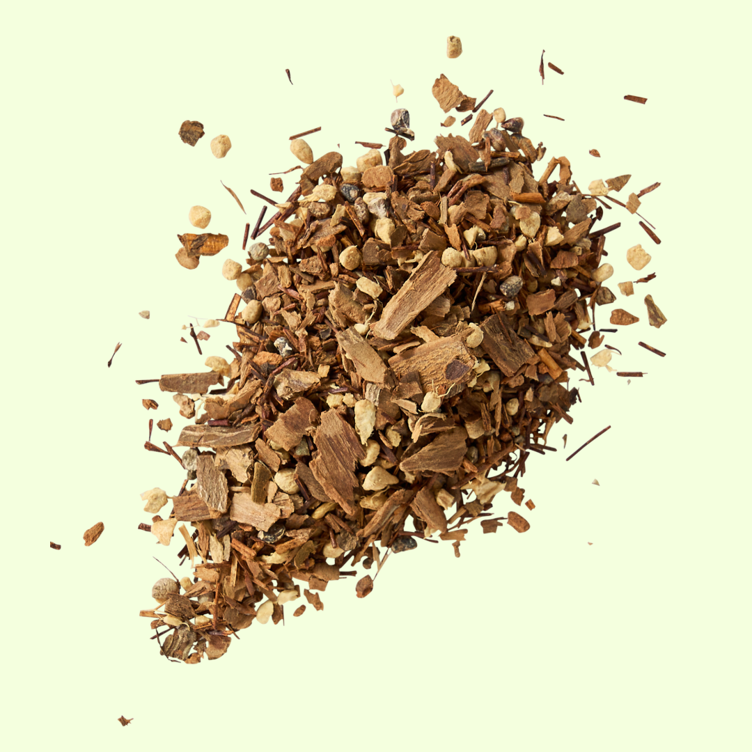 Organic Rooibos Chai leaves by Idyll