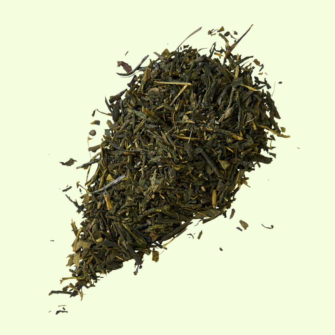 Organic Sencha tea leaves by Idyll