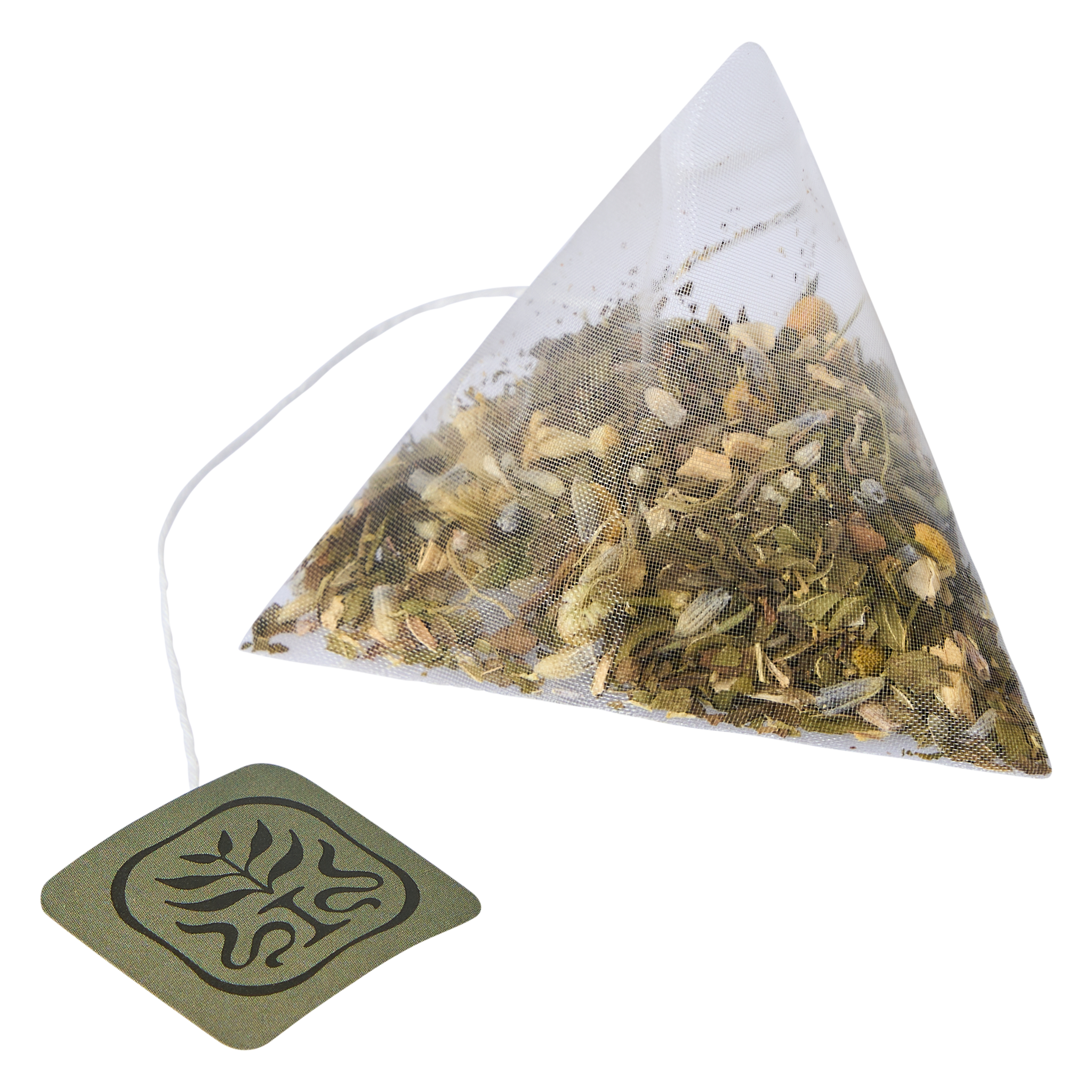 Organic sleep tea pyramid tea bag by Idyll